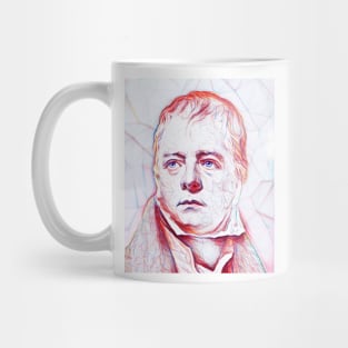 Walter Scott Portrait | Walter Scott Artwork Line art Mug